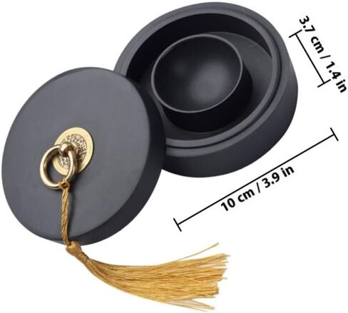 Calligraphy Ink Slab Stone Grinding Inkslab with Lid for Chinese Ink in Kuwait