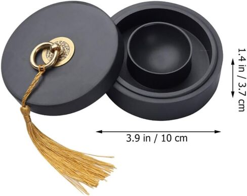 Calligraphy Ink Slab Stone Grinding Inkslab with Lid for Chinese Ink in Kuwait
