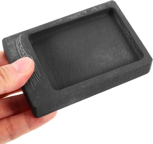 Mini Chinese Ink Slab Stone Grinding Surface for Drawing and Calligraphy in Kuwait