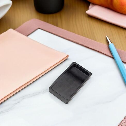 Portable Plastic Inkslab Two-sided Calligraphy Painting Tool for Students in Kuwait