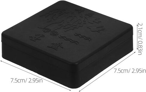 10pcs Chinese Calligraphy Ink Tray Inkstone with Lid Antique Design in Kuwait
