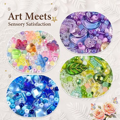 LOOMI 4 Pack Picky Pad - Artistic Oil Painting Inspired Skin Picking Fidget Toys for Adults - Aesthetic Sensory Picking Pad Set with Metallic Charms for Stress Management and Focus - 4 Unique Designs in Saudi Arabia