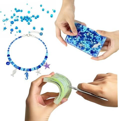 Picky Pads, Skin Picking Fidget Toys with Tweezer and Storage Box, Pick Pad for Relief Stress, Valentine Gift for Adults, Sensory Fidget Toys for Anxiety, ADHD, (2 Pcs, Rectangle) in Kuwait