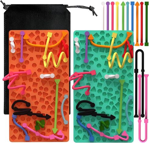 Sensory Activity Board, Silicone Fidget Toys for Calming and Stress in Kuwait