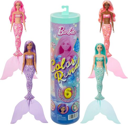 Barbie Color Reveal Mermaid Series Doll & Accessories in Kuwait