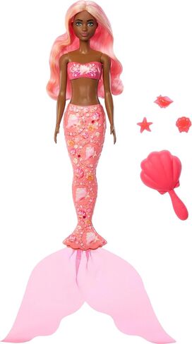 Barbie Color Reveal Mermaid Series Doll & Accessories in Kuwait