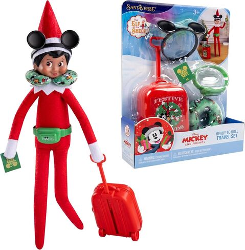 The Elf on the Shelf Disney Mickey Mouse Ready to Roll Travel Set in Kuwait