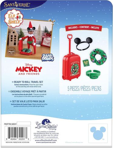 The Elf on the Shelf Disney Mickey Mouse Ready to Roll Travel Set in Kuwait