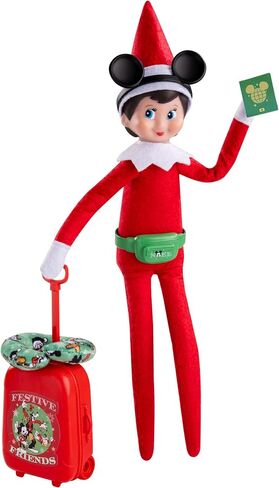 The Elf on the Shelf Disney Mickey Mouse Ready to Roll Travel Set in Kuwait