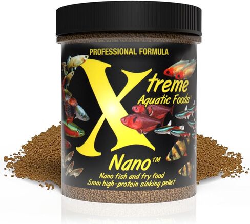 Xtreme Nano 0.5mm Sinking Pellets - Small & Community Fish Food (5oz) in Saudi Arabia