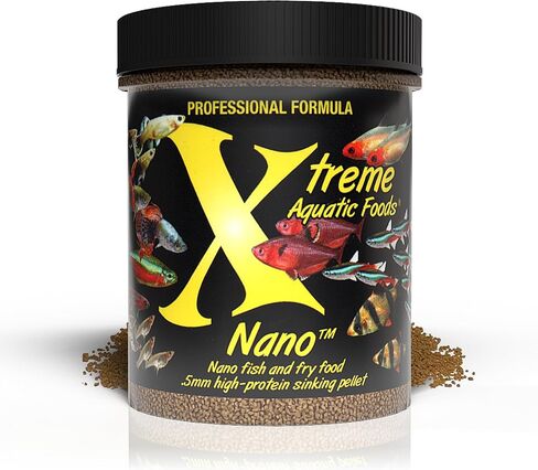 Xtreme Nano 0.5mm Sinking Pellets - Small & Community Fish Food (5oz) in Kuwait