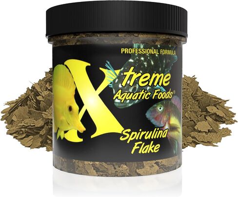 Xtreme Spirulina Flakes - Herbivore Tropical Fish Food (3.5oz) in Saudi Arabia