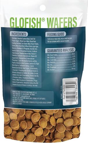 Tetra GloFish Wafers Fish Food for Bottom Feeders, 1.58 oz in Kuwait