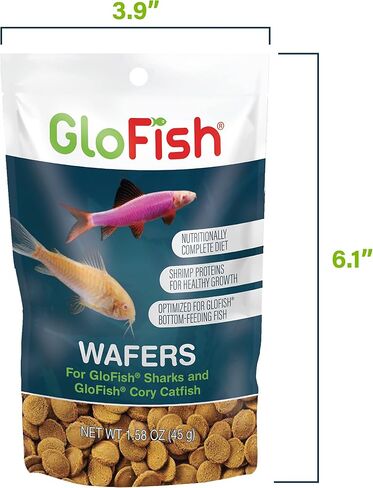 Tetra GloFish Wafers Fish Food for Bottom Feeders, 1.58 oz in Kuwait