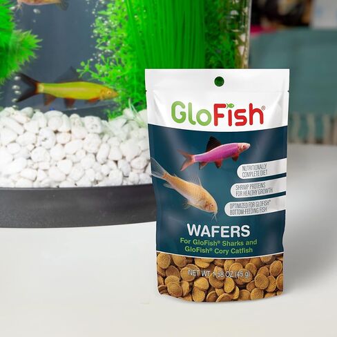 Tetra GloFish Wafers Fish Food for Bottom Feeders, 1.58 oz in Kuwait