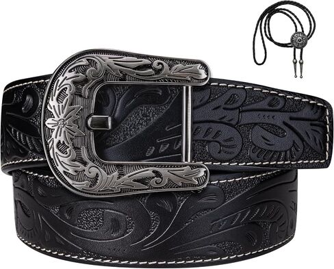 Dubulle Men's Ratchet Belt Gold/Black/Red/Green/Blue/White Automatic Buckle Business Casual Belt Gift - Adjustable Fit in Kuwait