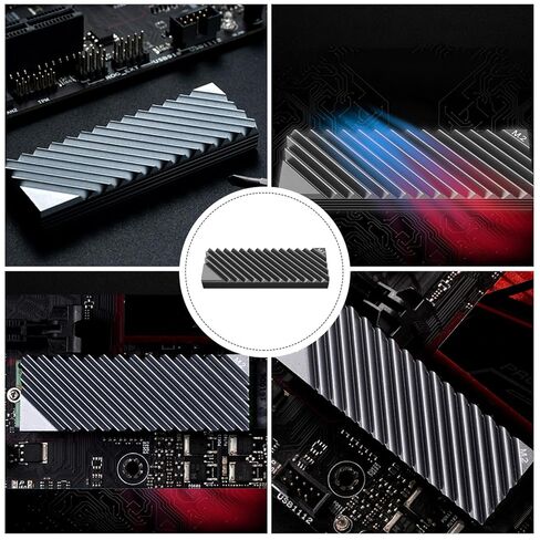 M. 2 2280 SSD Heat Sink Aluminum Cooler for Nvme Drives in Kuwait