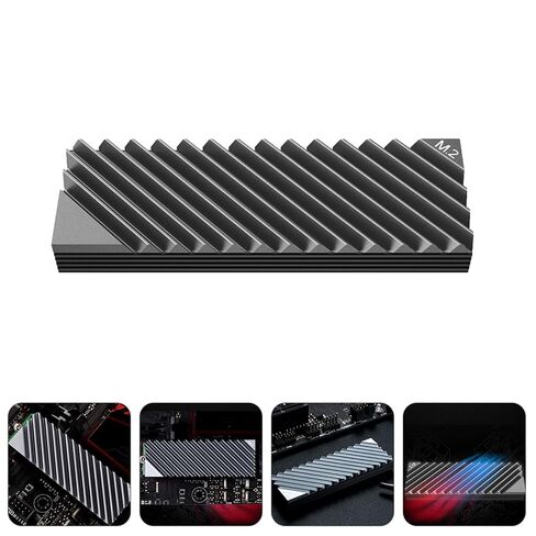 M. 2 2280 SSD Heat Sink Aluminum Cooler for Nvme Drives in Kuwait