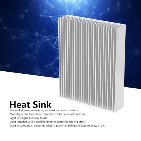 Jeffergarden Aluminum Heat Sink with Slotted Fine Teeth in Kuwait