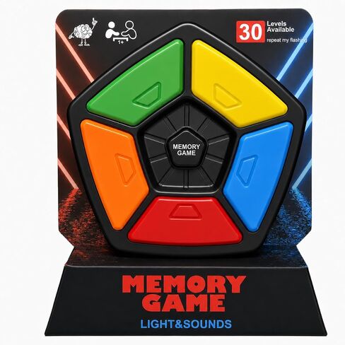 Memory Game, Electronic Light & Sound Handheld Game for Kids & Families in Kuwait