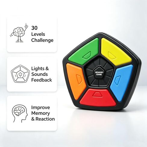 Memory Game, Electronic Light & Sound Handheld Game for Kids & Families in Kuwait