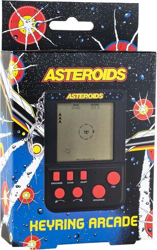 Fizz Creations Asteroids Keyring Arcade Game – Retro Handheld LCD in Kuwait