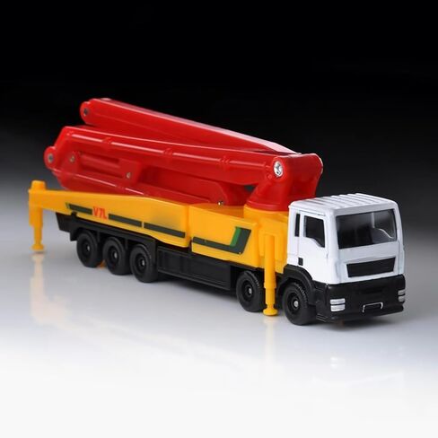 1/100 Scale Concrete Pump Truck Diecast Model Engineering Vehicle Car Toy Decor in Kuwait