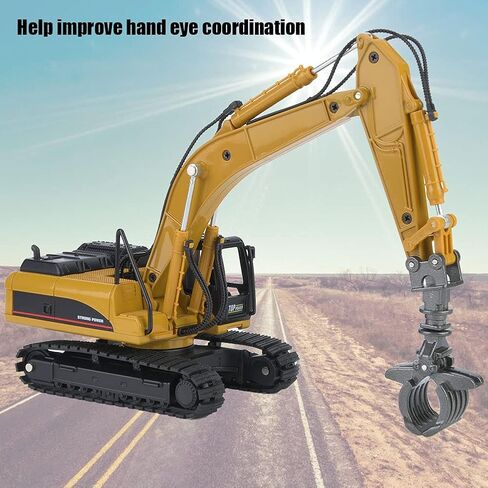 Alloy Construction Vehicle Toy, Highly Simulation Timber Grab in Kuwait