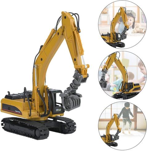 Alloy Construction Vehicle Toy, Highly Simulation Timber Grab in Kuwait