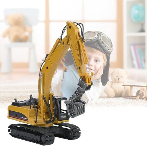 Alloy Construction Vehicle Toy, Highly Simulation Timber Grab in Kuwait