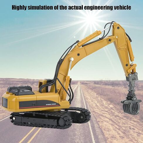 Alloy Construction Vehicle Toy, Highly Simulation Timber Grab in Kuwait