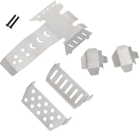RC Car Upgrade Part Chassis Armor Guard Set Metal Protect Plate Protective Armor for VP VS4-10 Phoenix VPS09007 Parts in Kuwait