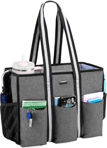 Trunab Teacher Utility Tote Bag Nurse Bag and Tote for Work for Women with 15.6" Laptop Sleeve, Multiple Pockets in Kuwait