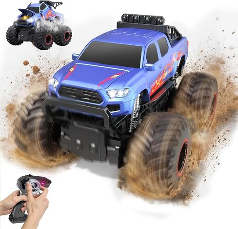 Exploding RC Monster Trucks 1:16 Crash Transform Car Mist Spray Effect in Kuwait