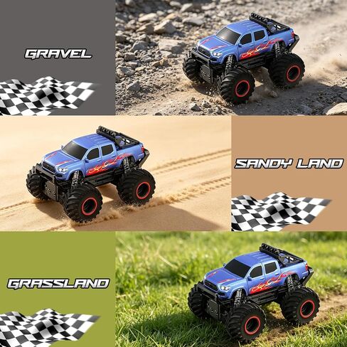 Exploding RC Monster Trucks 1:16 Crash Transform Car Mist Spray Effect in Kuwait