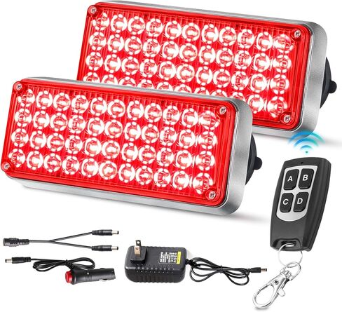 Upgraded Wireless Strobe Lights w/Remote Control for Trucks in Kuwait