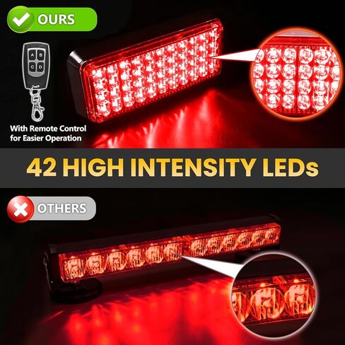 Upgraded Wireless Strobe Lights w/Remote Control for Trucks in Kuwait