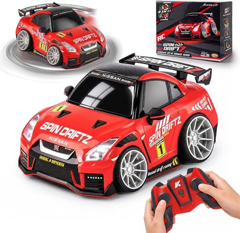 AEROQUEST GT-R R35 Red Remote Control RC Drift Car for Kids Aged 3+ in Saudi Arabia