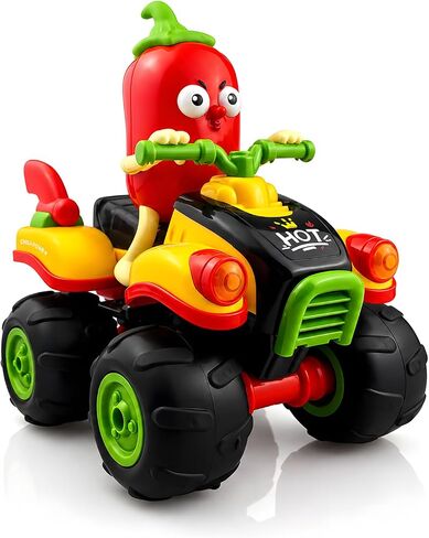 RC Corn Truck for Kids with LED Light 90° Driving RC Stunt Car in Kuwait