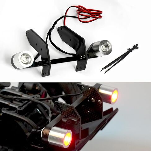 2PCS Headlight&Rear Light Kit Set for Arrma 2S 3S 1/16 Typhon in Kuwait
