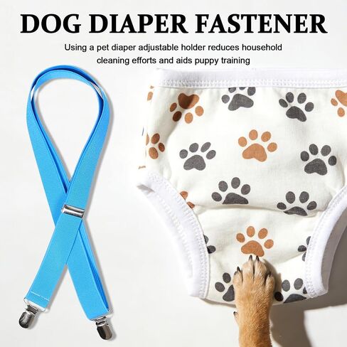 GALPADA 5pcs Adjustable Dog Diaper Suspenders in Kuwait