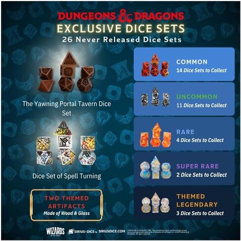 Sirius Dice: D&D "The Yawning Portal" Blind Bag (SNG25) in Kuwait
