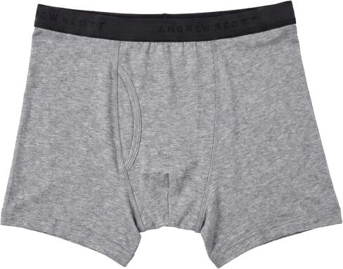 Andrew Scott Men's Cotton - Stretch Boxer Briefs | Sport Trunks -Pack of 10 in Kuwait
