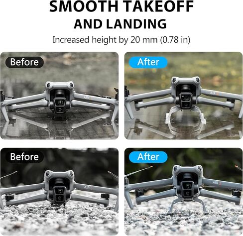 STARTRC PHOTO Landing Gear and Gimbal Protector for DJI 3S Accessories in Kuwait