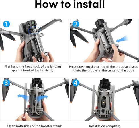 STARTRC PHOTO Landing Gear and Gimbal Protector for DJI 3S Accessories in Kuwait