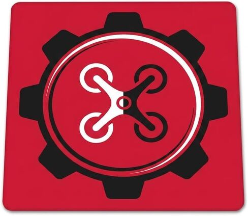 20 Inch Drone Landing Pad for Mini 5 Pro/4/3/2 Se/4k/Dji Neo/Flip, Red in Kuwait