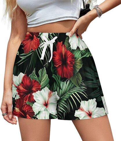 Joyidec Women's Comfy Print Pajama Bottoms Drawstring Sleeping Lounge Shorts Sleepwear S-3XL in Kuwait