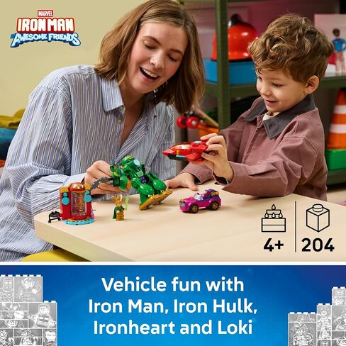 LEGO Marvel Iron Man and His Awesome Friends Loki vs. Team Iron Man 11211 in Kuwait