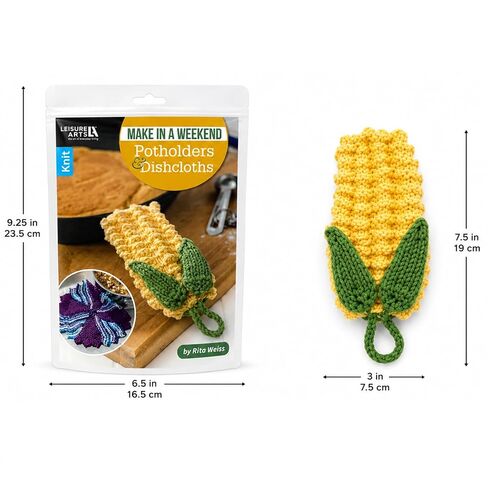 Leisure Arts Make in Weekend Knit Book Collection, 3pc in Kuwait