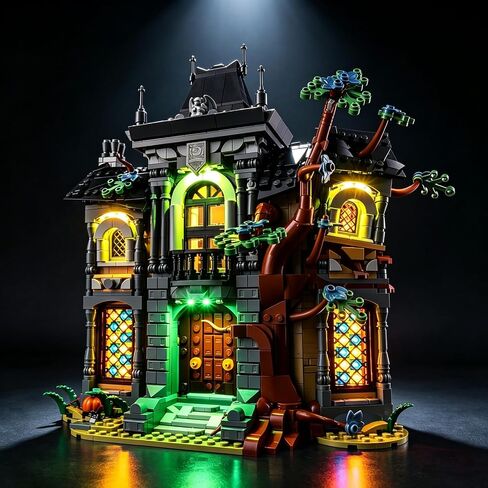 BrickSoul Light Kit for Lego Halloween Wreath 40825 Set, Light Kit Only in Saudi Arabia